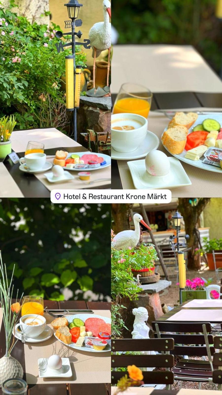Hotel & Restaurant Krone Maerkt Weil am Rhein Kültér fotó